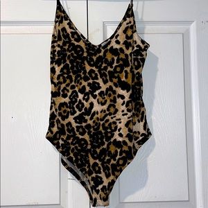 Leopard Print Body suit